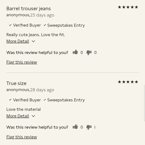 NWT BANANA REPUBLIC | Jean Trousers - Picture 6 of 7